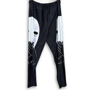 Spirited Away No Face Kaonashi Leggings - Size 2XL